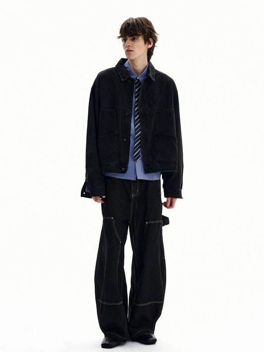RT No. 32812 BLACK WORKWEAR DENIM JK
