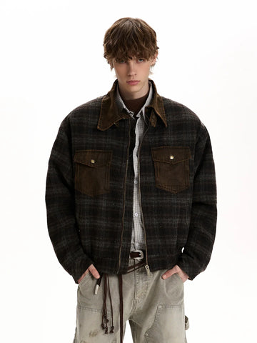 RT No. 50241 PLAID INDUSTRIAL WORKWEAR JACKET