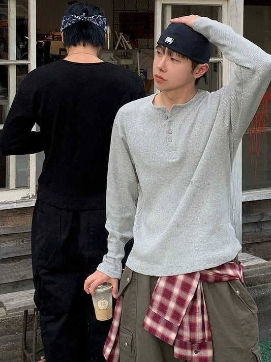 RT No. 25010 WAFFLE HENRY LONGSLEEVE