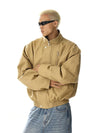 RT No. 28012 KHAKI SORA ZIP JK