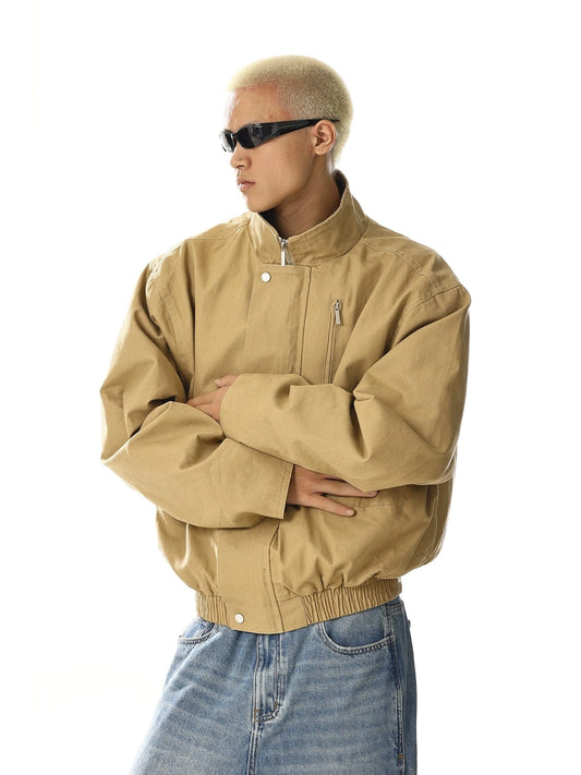 RT No. 28012 KHAKI SORA ZIP JK