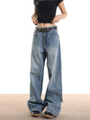 RTK (W) No. 533 WASHED BLUE DENIM JEANS