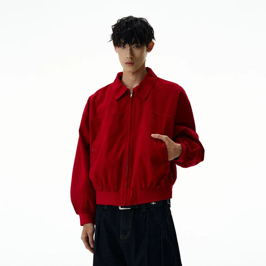 RT No. 42004 RED WORKWEAR ZIPPER JACKET