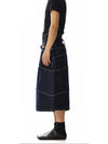 RT No. 18250 BLUE UTILITY WIDE SHORTS