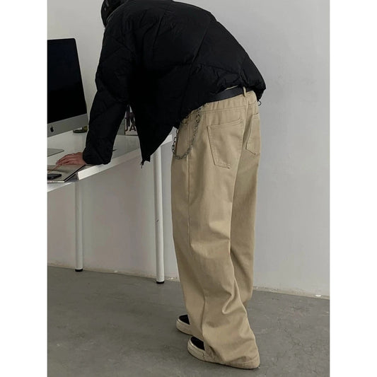 RT No. 18744 HYOJUN PLEATED STRAIGHT PANTS