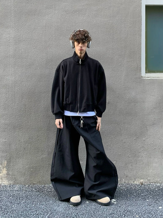 RT No. 18013 STAND COLLAR ZIP JK
