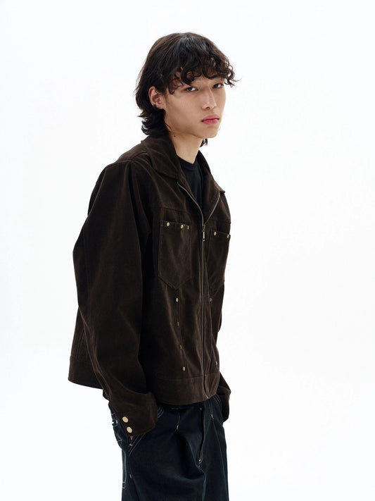 RT No. 29031 RODEO ZIP SUEDE JK