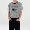 RT No. 18605 CONTRAST GRAPHIC SHORT SLEEVE