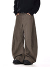 RT No. 12537 BROWN SCIMITAR CONSTRUCTED JEANS