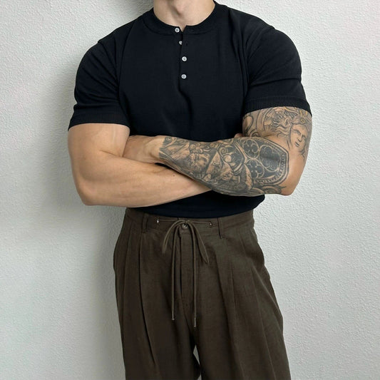 RT No. 19021 HENRY COLLAR SHORT SLEEVE