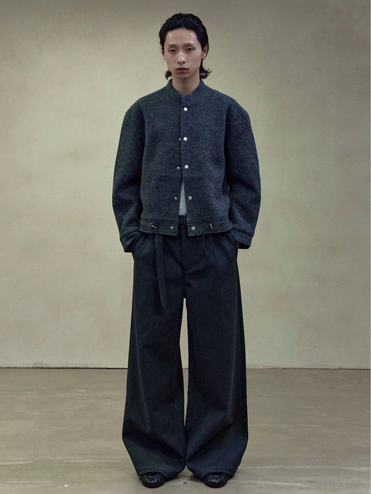 RT No. 29134 YORU WOOLEN BUTTON-UP JK