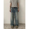 RT No. 19506 RETRO BLUE DENIM STRAIGHT JEANS