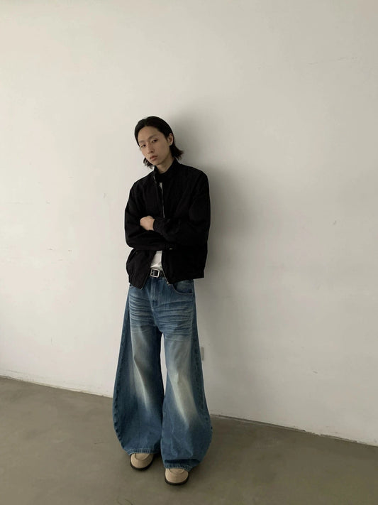 RT No. 29118 YORU STAND COLLAR ZIP JK