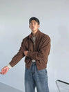 RT No. 32080 SUEDE BIKER ZIP JK
