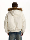RT No. 55004 DUCK DOWN FUR COLLAR JACKET
