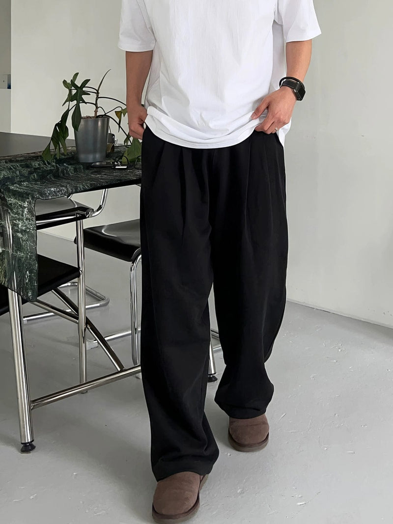 RT No. 11930 FOLDED PLEATED SWEATPANTS