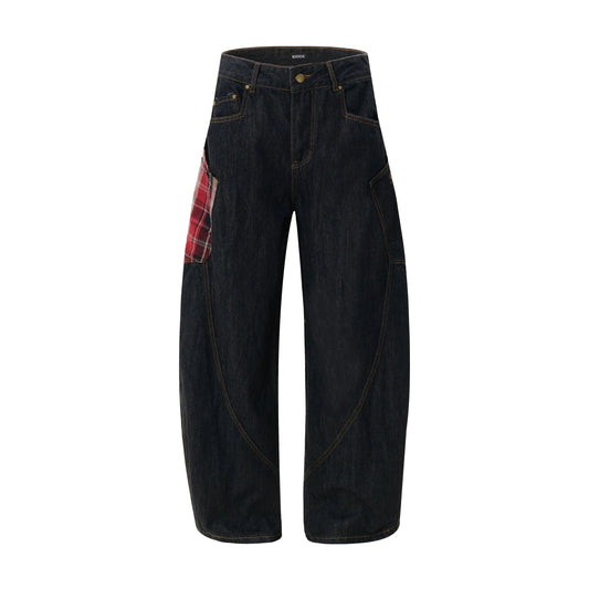 RT No. 18728 DARK DENIM SCIMITAR JEANS