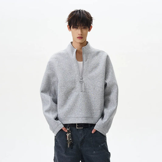 RT No. 40509 HALF ZIPPER COLLAR SWEATER