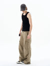 RT No. 18195 CARGO WIDE STRAIGHT PANTS