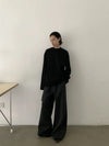 RT No. 19843 RECONSTRUCTED MOCK NECK LONGSLEEVE