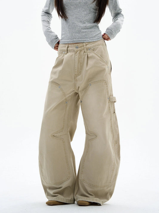 RT No. 32091 WASHED LUMBERJACK SCIMITAR JEANS