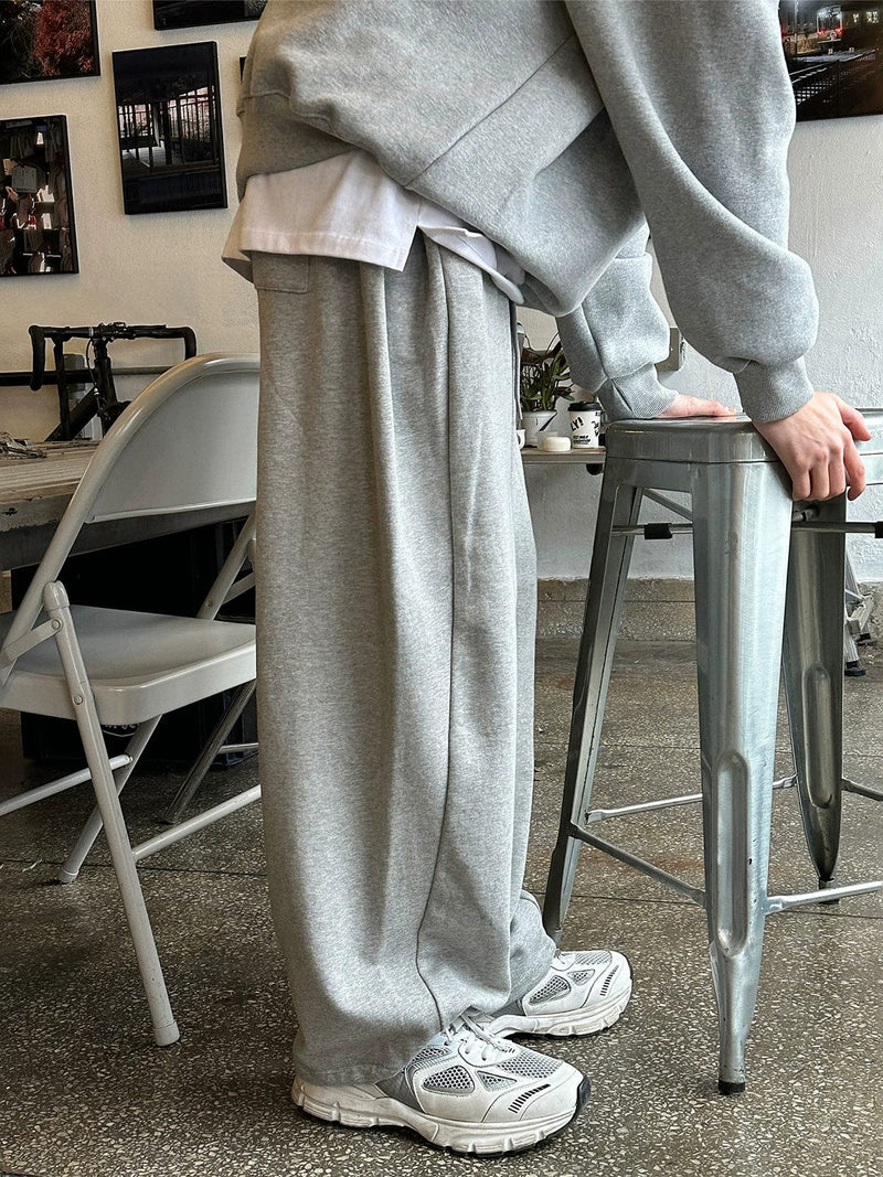 RT No. 11858 GRAY BAGGY SWEATPANTS