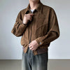 RT No. 33012 BROWN SUEDE ZIP JACKET