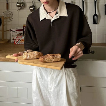RT No. 18112 OVERSIZE BROWN POLO