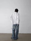 RT No. 32066 WHISKER DENIM STRAIGHT JEANS