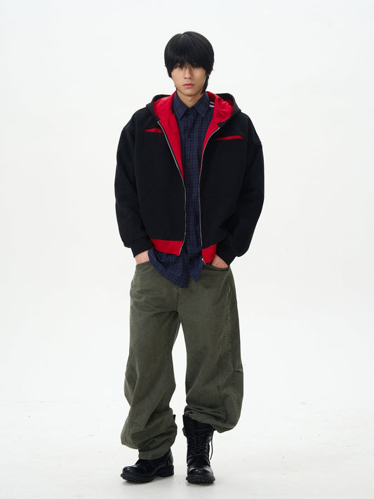 RT No. 12473 WORKWEAR WIDE STRAIGHT PANTS