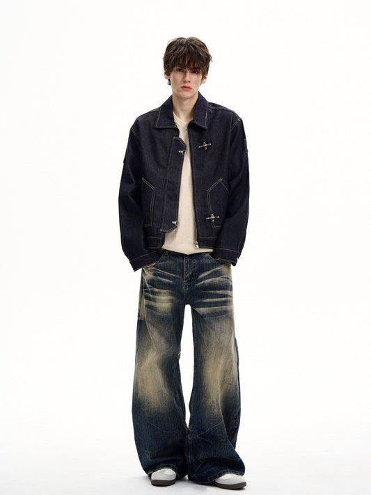 RT No. 50510 KNIGHT BUCKLE DENIM JACKET