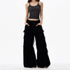 RT No. 18184 MULTI POCKET CARGO WIDE STRAIGHT PANTS
