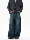 RT No. 12132 BLUE BAGGY DENIM JEANS