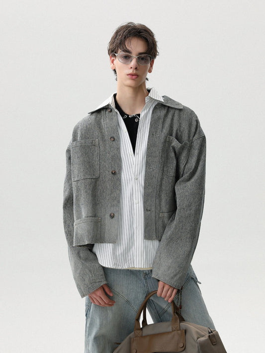 RT No. 50203 KAGE COLLAR JACKET