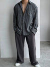 RT No. 13061 STRIPED BUTTON-UP SHIRT