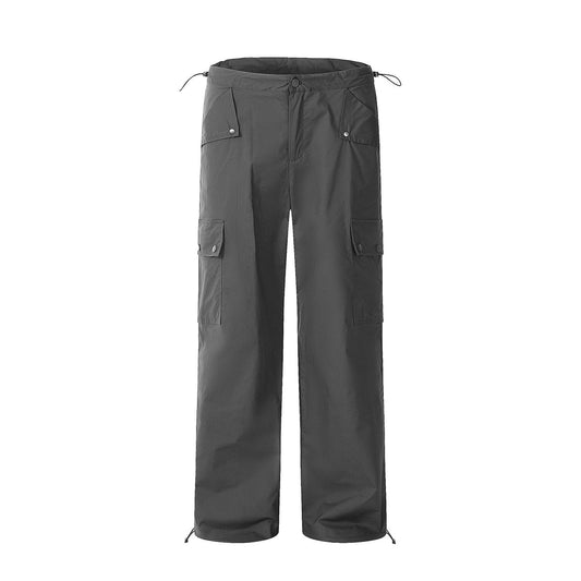 RTK (W) No. 3430 GRAY STRAIGHT CARGO PANTS