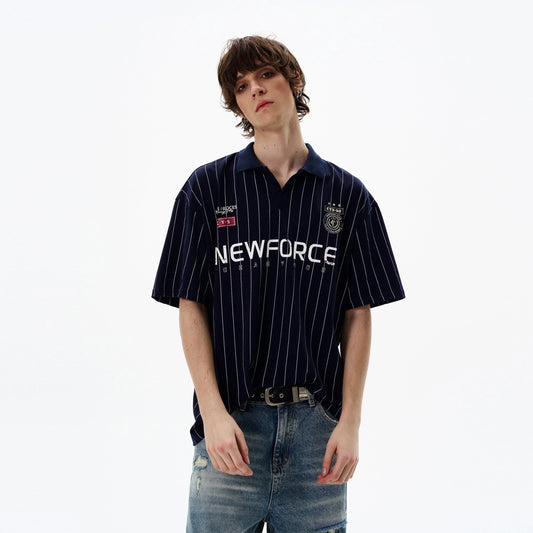 RT No. 13057 SOCCER STRIPED POLO