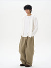 RT No. 12255 RECONSTRUCTED SCIMITAR BAGGY STRAIGHT PANTS