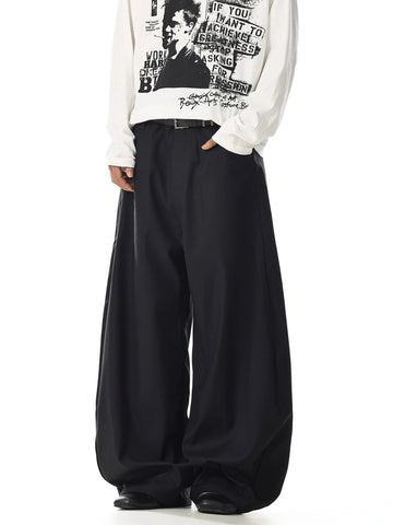 RT No. 32022 WIDE SCIMITAR SUIT PANTS