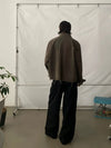 RT No. 29123 BROWN HEM DENIM JK