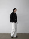 RT No. 32068 WHITE STRAIGHT DENIM JEANS