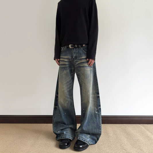 RT No. 40805 RODEO WHISKER WASHED DENIM JEANS