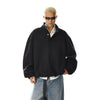 RT No. 28007 MAINICHI BLACK STAND COLLAR SWEATER