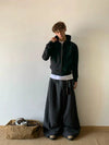 RT No. 18010 RECONSTRUCTED ZIP HOODIE