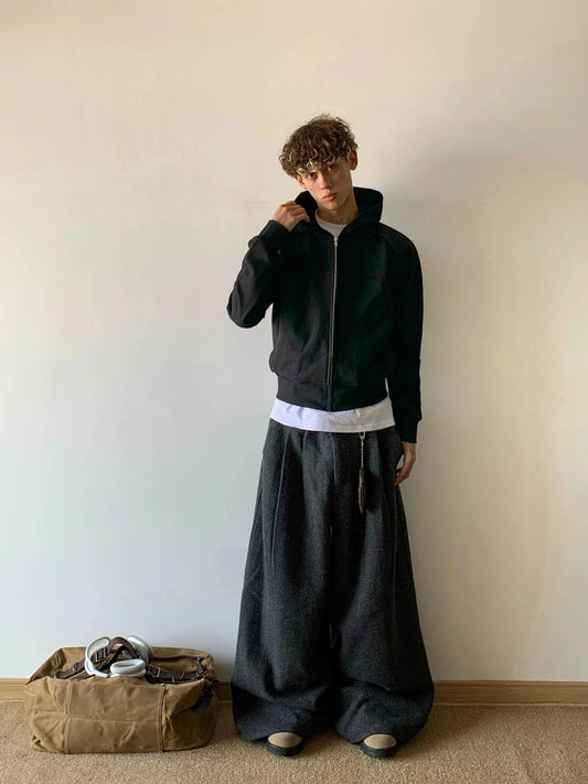 RT No. 18010 RECONSTRUCTED ZIP HOODIE