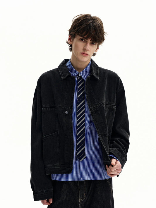 RT No. 32812 BLACK WORKWEAR DENIM JK
