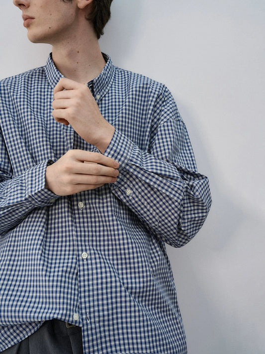 RT No. 50260 PLAID BUTTON UP SHIRT