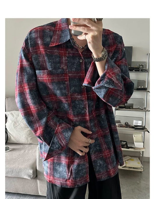 RT No. 9545 PLAID SHIRT