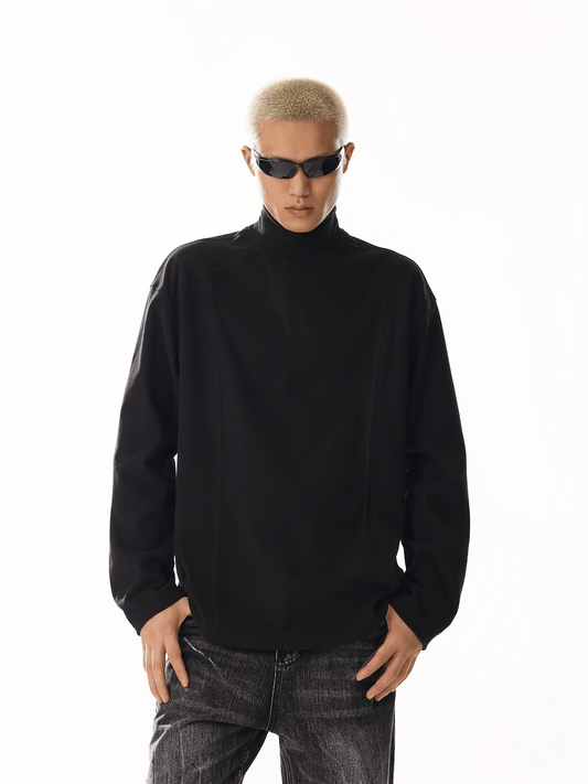 RT No. 19820 RECONSTRUCTED MOCK NECK LONGSLEEVE