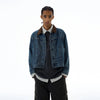 RT No. 19557 BROWN COLLAR DENIM JK
